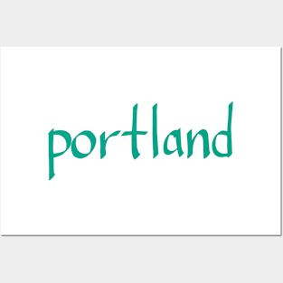 PORTLAND Posters and Art